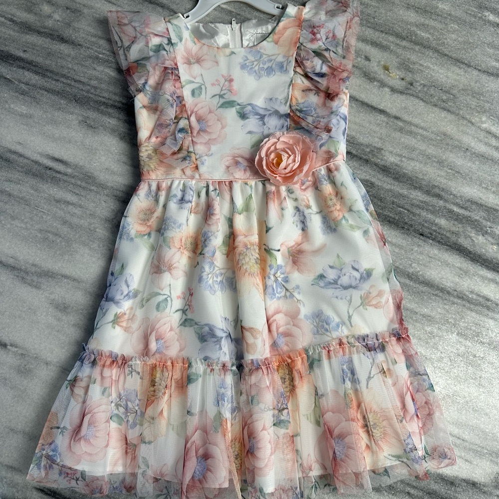 Rare Editions girls Easter dress